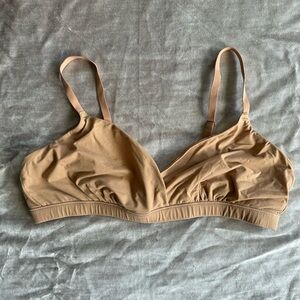SKIMS Crossover Bralette L Ochre
